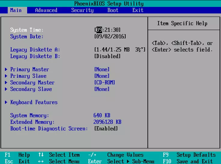 مشکلات بایوس